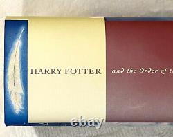 First Edition Harry Potter and the Order of the Phoenix JK Rowling Hardcover