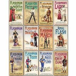 Flashman Papers Series George Macdonald Fraser 12 Books Collection Set