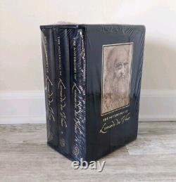 Folio Society The Notebooks Of Leonardo Da Vinci 3 Volume Box Set Sealed