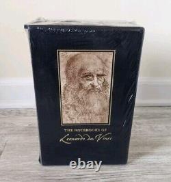 Folio Society The Notebooks Of Leonardo Da Vinci 3 Volume Box Set Sealed