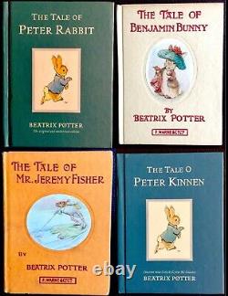 Four Collectible Vintage Beatrix Potter Books (1 Rare Scottish Language Edition)