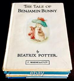 Four Collectible Vintage Beatrix Potter Books (1 Rare Scottish Language Edition)