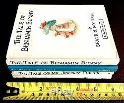 Four Collectible Vintage Beatrix Potter Books (1 Rare Scottish Language Edition)