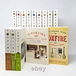 Foxfire Series Collection Set 1-14! 1-12 Plus 40 & 45 Anniversary Books! NEW