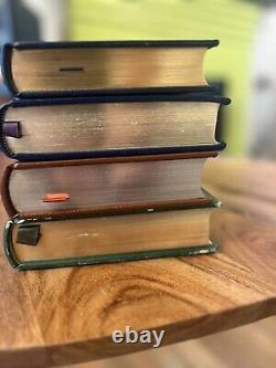 Franklin Library Leather Mixed Lot/4 Books Civil War. 2 Signed, Vidal & Cantton