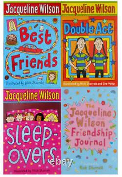 Friends Forever 4 Books Collection Set By Jacqueline Wilson Sleepovers, Best Frie