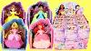 Full Set Disney Princess Pastel Collection Series 9 With Ariel Cinderella U0026 More