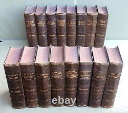 Full Set of 16 Charles Dickens Novels Odhams Press Illustrated Antique Books