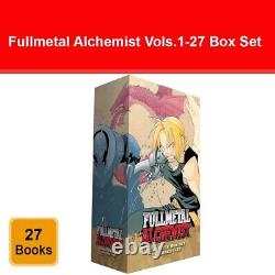 Fullmetal Alchemist Volumes 1 27 Books Complete Box Set by Hiromu Arakawa