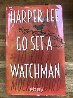Go Set a Watchman by Harper Lee. Highly Collectible MISPRINT FIRST EDITION