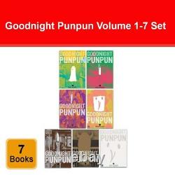Goodnight Punpun Volume 1-7 Collection 7 Books Set By Inio Asano NEW Pack