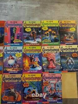 Goosebumps 1-62 COMPLETE SET Original, Most in good condition