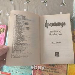 Goosebumps Complete Collection Set 1-62 90s Originals Vintage Books