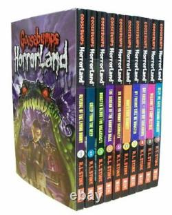 Goosebumps Horrorland Series Collection R L Stine 10 Books Set. By Stine R L