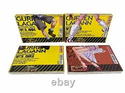 Gurren Lagann Volumes 1-4 Kotaro Mori (ENGLISH) Manga Comic Books Bandai Lot OOP