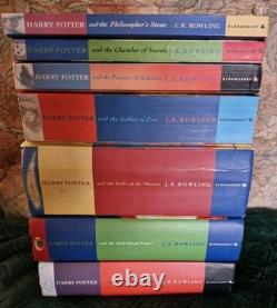 HARRY POTTER? Book Collection Complete Set 1-7 PB/HB/DJ 1st Edition MISPRINTS