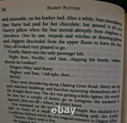 HARRY POTTER? Book Collection Complete Set 1-7 PB/HB/DJ 1st Edition MISPRINTS