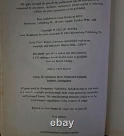HARRY POTTER? Book Collection Complete Set 1-7 PB/HB/DJ 1st Edition MISPRINTS