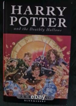 HARRY POTTER? Book Collection Complete Set 1-7 PB/HB/DJ 1st Edition MISPRINTS