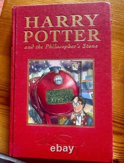 HARRY POTTER Deluxe Signature Edition Gift Set Unread GOOD Condition 1997-2000