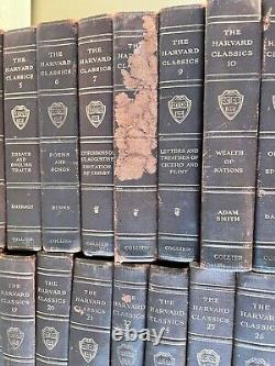 HARVARD CLASSICS Collection The Five Foot Shelf of Books 1909-1910 Set of 43