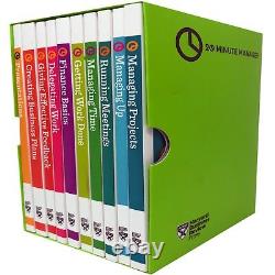 HBRS 20 Minute Manager Series Collection 10 Books Box Set Meeting Managing Time