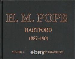 H. M. Pope -Hartford 1887-1901 2 volume set, New, Free Shipping