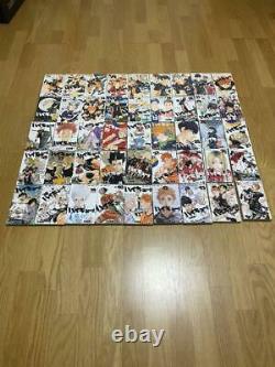 Haikyuu Manga vol. 145 Comic Book complete Set Jump Shonen Haruichi Furudate