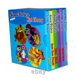 Hanna Barbera Pocket Library 6 Board Books Collection Set (Pocket Library) Meet
