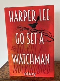 Harper Lee's Go Set a Watchman first edition collectible with errors