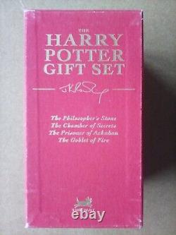 Harry Potter 1st Edition Deluxe Box Set x4 Books