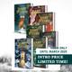 Harry Potter 7 Books Book Set Collection. Exclusive Cover Lithuanian Edition Hp