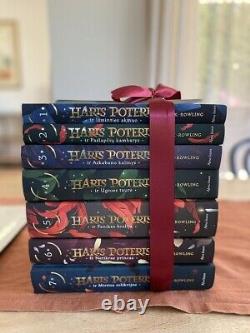 Harry Potter 7 books book set collection. Exclusive Cover Lithuanian Edition HP