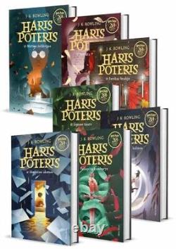 Harry Potter 7 books book set collection. Exclusive Cover Lithuanian Edition HP