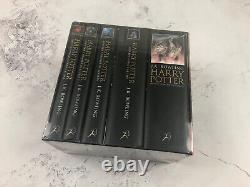 Harry Potter Adult Edition Hardcover 1-5 Book Set SEALED 2004 RARE