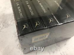 Harry Potter Adult Edition Hardcover 1-5 Book Set SEALED 2004 RARE