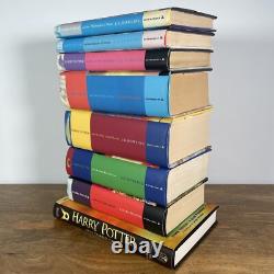 Harry Potter Bloomsbury Edition Complete Set 1-7 All Hardback Books Cursed Child