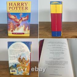 Harry Potter Bloomsbury Edition Complete Set 1-7 All Hardback Books Cursed Child