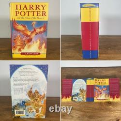 Harry Potter Bloomsbury Edition Complete Set 1-7 All Hardback Books Cursed Child