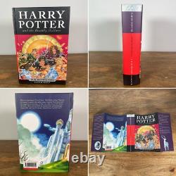 Harry Potter Bloomsbury Edition Complete Set 1-7 All Hardback Books Cursed Child