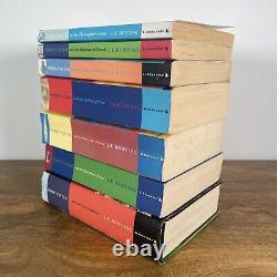 Harry Potter Bloomsbury Edition Complete Set 1-7 J. K Rowling Paperback Books Vtg