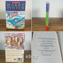Harry Potter Bloomsbury Edition Complete Set 1-7 J. K Rowling Paperback Books Vtg