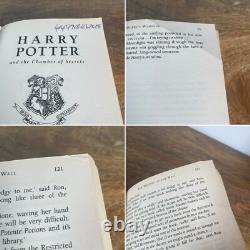 Harry Potter Bloomsbury Edition Complete Set 1-7 J. K Rowling Paperback Books Vtg