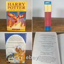 Harry Potter Bloomsbury Edition Complete Set 1-7 J. K Rowling Paperback Books Vtg
