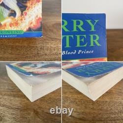 Harry Potter Bloomsbury Edition Complete Set 1-7 J. K Rowling Paperback Books Vtg
