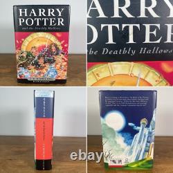 Harry Potter Bloomsbury Edition Complete Set 1-7 J. K Rowling Paperback Books Vtg