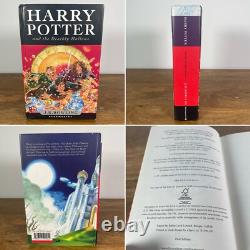 Harry Potter Bloomsbury Edition Complete Set 1-7 J. K Rowling Paperback Books Vtg