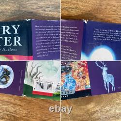 Harry Potter Bloomsbury Edition Complete Set 1-7 J. K Rowling Paperback Books Vtg