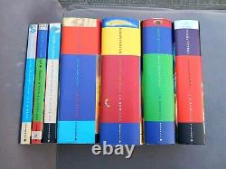 Harry Potter Book Set 1-7, 6 First Editions And An Early Philosopher's Stone