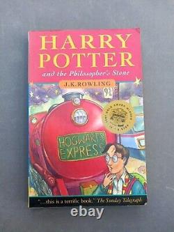 Harry Potter Book Set 1-7, 6 First Editions And An Early Philosopher's Stone